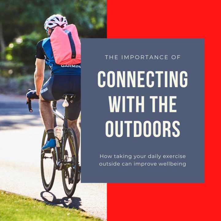 connecting with the outdoors